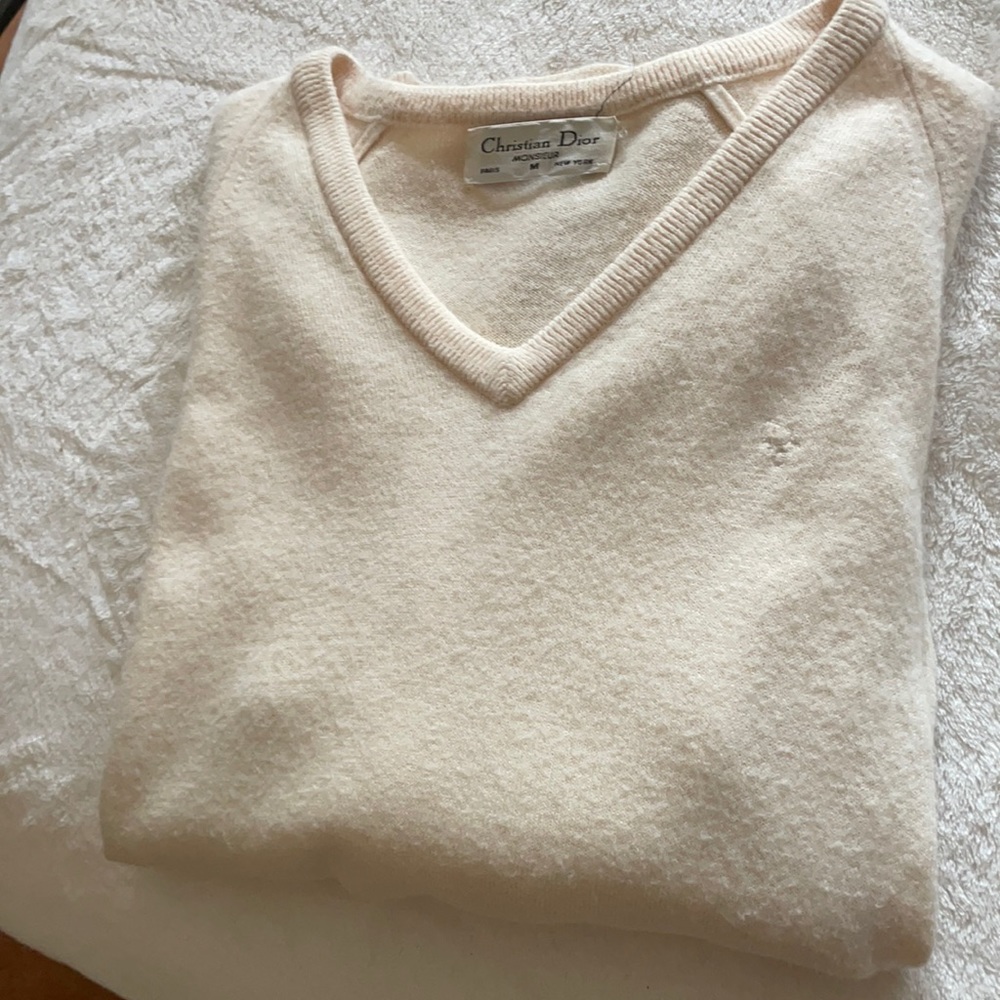 Vintage Christian Dior Monsieur sweater size M